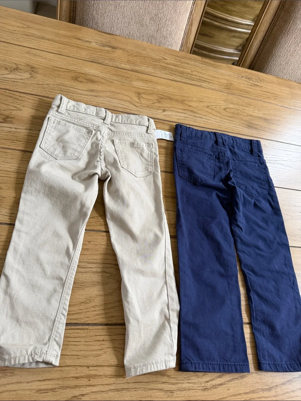 Old Navy Kids Two-Pack Jeans in Cream and Navy